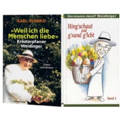 Weidinger-Buch-Aktion zum 20. Todestag von Kräuterpfarrer Weidinger am 21. März 2004